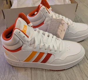 Adidas Hoops Mid Trainers New In Box Size 4.5 UK - Picture 1 of 10