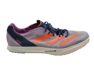 Adidas Adizero Avanti TYO Track Shoes Gray Orange GX6678 Size 11 - Picture 1 of 9