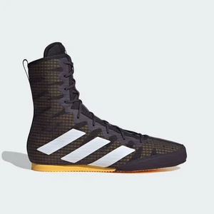 Botas de Boxeo Adidas Box Hog 4 - Negro OLY Anillo Sparring Zapatos - Imagen 1 de 10