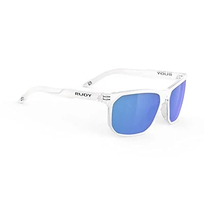 RUDYPROJECT Sound Rise Sport Sonnenbrille Crystal Gloss Multi Laser Blue - Bild 1 von 4