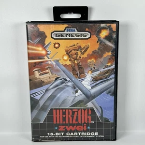 Herzog Zwei (Sega Genesis, 1989) solo custodia senza gioco - Foto 1 di 4