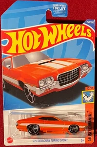 FORD GRAN TORINO SPORT NARANJA 250/250 HOT WHEELS '72. ¡VER OFERTAS COMBINADAS! - Imagen 1 de 1