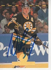 DON SWEENEY FIRMADO 1994-95 DONRUSS #518 - BOSTON BRUINS - Imagen 1 de 1