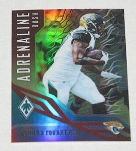 2018 Panini Phoenix Football Adrenaline Rush RED #18 - Leonard Fournette 235/299 - Picture 1 of 2