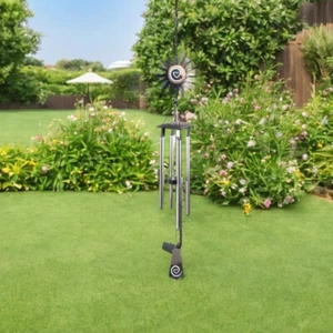36"Long Sun Metal Wind Chime Ornament Home Decor Unique Gift - Picture 1 of 1