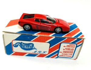 Record MRF 1/43 Red Ferrari Testarosa Resin Handmade Model Car Kit  - Picture 1 of 7