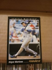 Edgar Martinez 1993 Pinnacle #17 Mariners