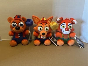Funko FNAF Balloon Plush Set Balloon Freddy, Foxy , & Balloon Foxy NWT - Picture 1 of 12