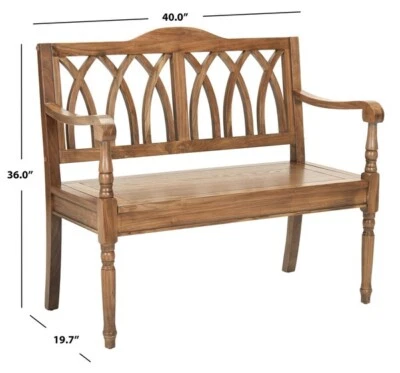 Banco Safavieh BENJAMIN, preço reduzido 2172725922 AMH6500E - Imagem 1 de 4