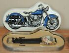 New Vintage Harley Davidson Wrist Watch & Tin Set 1 Of 5 Series First Run 5/93