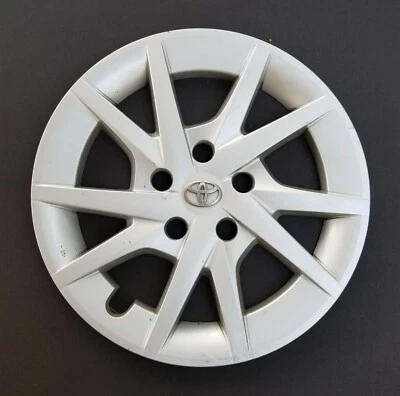 One Wheel Cover Hubcap 2012- 2016 Toyota Prius V 16" Silver 61165 Used Foto 1 de 3