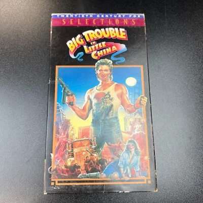 Big Trouble in Little China (VHS, 1986) CBS Fox Video Kurt Russell, Kim Cattrall - Image 1 of 4