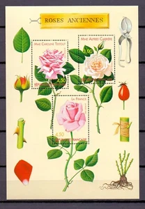 FRANCE 1999 ROSES SOUVENIR SHEET MNH** FRABL24 - Picture 1 of 1