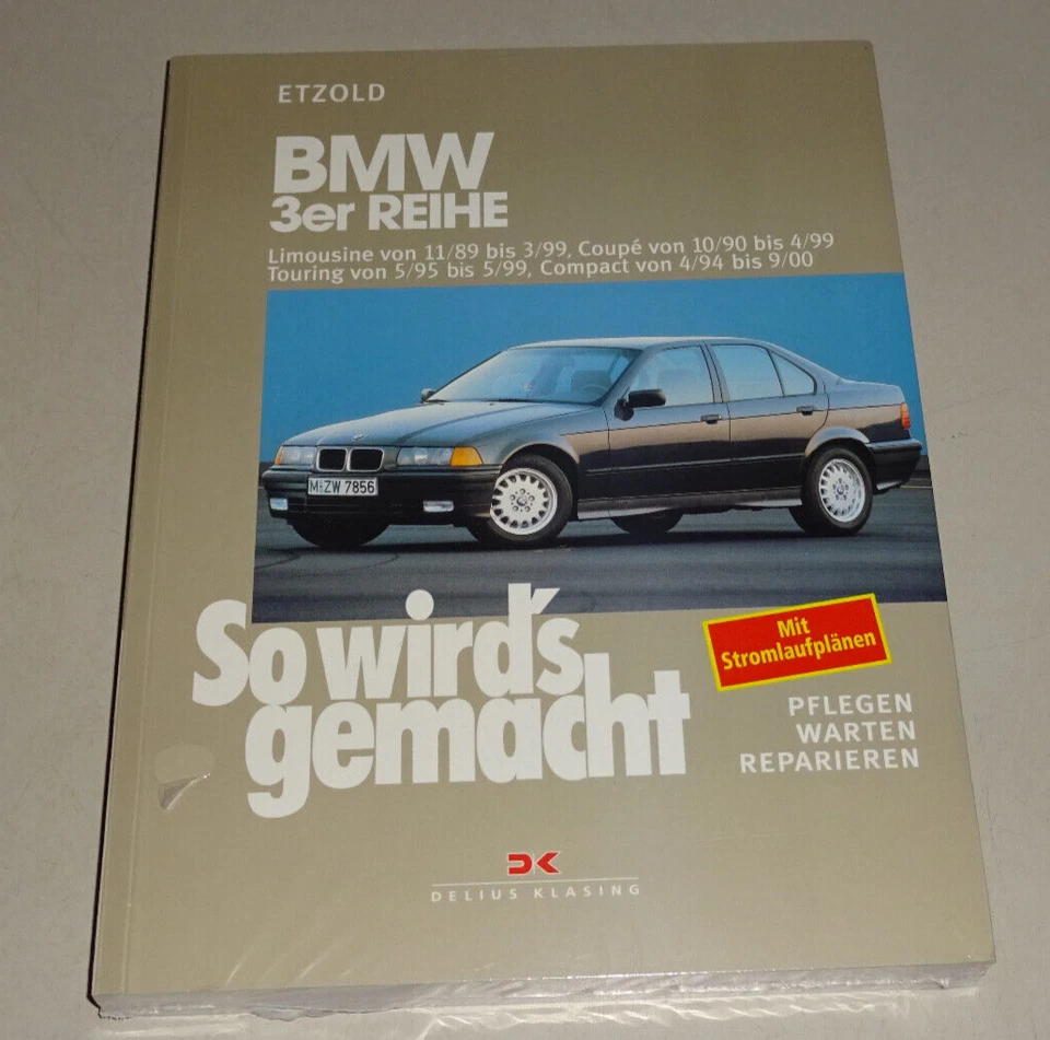 Manuale di Riparazione/Manuale BMW 3er - Tipo E36 - Anni di Costruzione Da 1989 - Immagine 1 di 1
