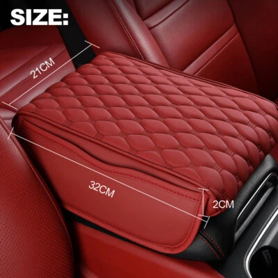 Car Truck Armrest Cushion Cover Center Console Box Pad Protector Mat Accessories - image 1 of 4