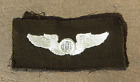 US WW2 USAAF Army Air Force Corps Observer 3&quot; Wings Green Wool