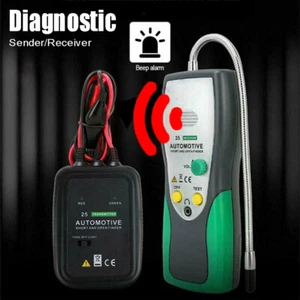 Car Cable Wire Tracker Auto Short Open Finder DC Circuit Tester Diagnostic Tool - Foto 1 di 12