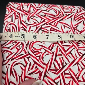 "Peppermint Twist" Benartex Candy Canes Quilting Fabric 42" Wide 0.50 Yard - Picture 1 of 4