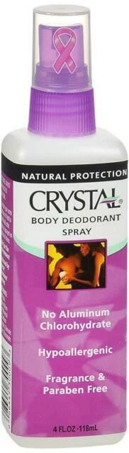 Crystal Body Deodorant Spray 4 Fl Oz 6 Pieces