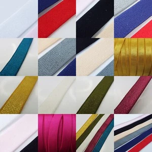 13 COLOR 15mm Satin Soft Feel Strong Lingerie Elastic Bra Strap BUY 1 2 4m 902 - Picture 1 of 23