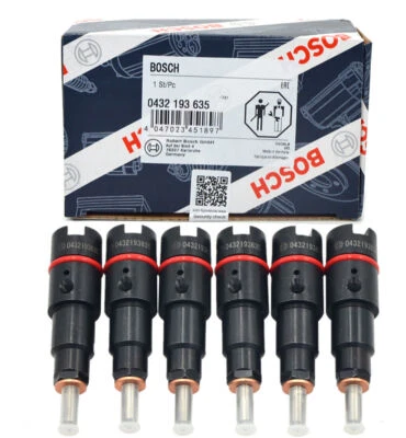 6 piezas inyectores de combustible para Dodge RAM 2500 3500 5,9 L diésel 0432193635 1998,5-2002 Foto 1 de 4