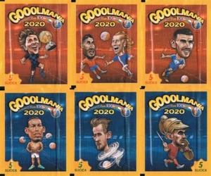 GOOOLMANIA 2020 - 30 PACKS + EMPTY STICKER ALBUM - CROATIAN EDITION - Picture 1 of 2