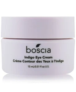 Boscia Indigo Eye Cream Hydrate Brighten & Color Correct .51 oz Organic $38 New - Picture 1 of 5