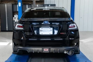 MBRP Armor Pro Single Rear Exit Burnt Tip Catback for 15-2021 Subaru WRX & STI - Picture 1 of 10