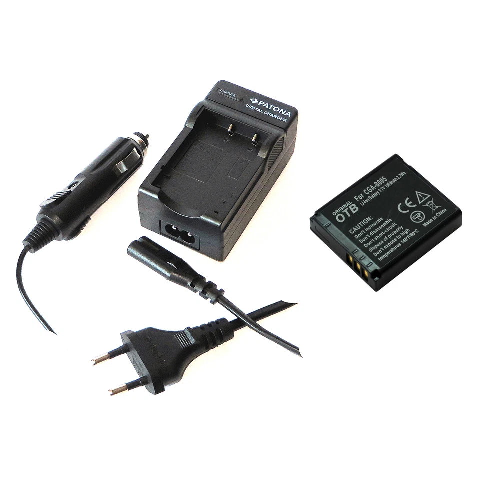 Akku Ersatzakku und Ladegerät für Fujifilm FinePix F40fd F45fd F47fd - Bild 1 von 1