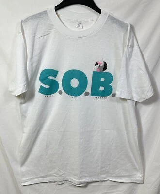 Camiseta XXL De Colección Single Stitch S.O.B. Dulce viejo buitre mordaza regalo divertida camiseta papá Foto 1 de 4