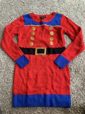 Blizzard Bay Ugly Christmas Tunic Sweater Women's Medium 