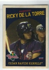 2019 Cedar Rapids Kernels (Class A-Minnesota Twins) Ricky De La Torre