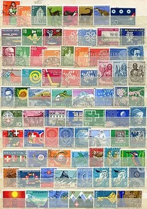 Kleine Sammlung Schweiz o - meist 60er Jahre ( 37809 ) - Picture 1 of 1