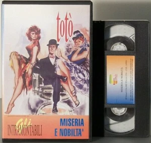 Miseria e nobilta' Toto' VHS Film Mario Mattoli - Imagen 1 de 1