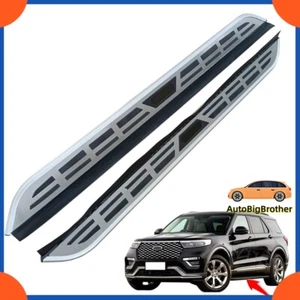 Fixed Side Step Running Board Nerf Bar Fit For Ford Explorer 2020 2021 2022 2023 - Picture 1 of 3