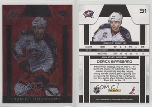 2010-11 Zenith Red Hot Derick Brassard #31