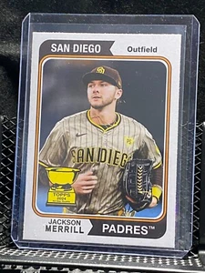 Jackson Merrill  2025 Topps Heritage - 25th Anniversary #23 Padres - Picture 1 of 2