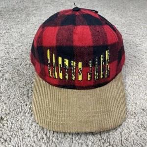 WWE Mick Foley Cactus Jack Legends Mütze Snapback rot Büffel kariert Einheitsgröße Kappe neu mit Etikett - Bild 1 von 9