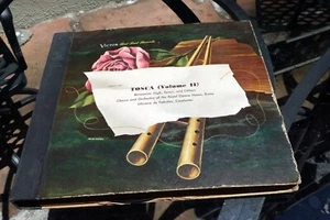 12" 78 RPM Record Set-(7)-Tosca Volume II-Puccini/Set DM-540/Gigli/Fabritiis - Picture 1 of 24
