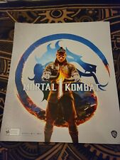 Mortal Kombat Shaolin Monks Playstation 2 Glossy Promo Ad Poster Unframed  G1937