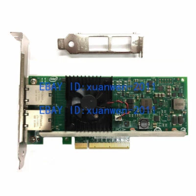 Dell Intel X540-T2 10GbE Dual Port Copper RJ-45 NIC Network Adapter - Bild 1 von 4