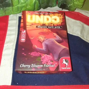 Pegasus UNDO CHERRY BLOSSOM FESTIVAL Murder Mystery Escape Room Puzzle Card Game - Picture 1 of 3