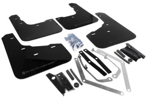 2013+ Fiesta ST Black UR Mud Flap Grey Logo - Picture 1 of 3