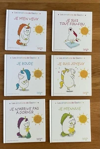 Children’s French Language Hardcover 6 Books Lot - France Unisex THEME: EMOTIONS - Bild 1 von 4