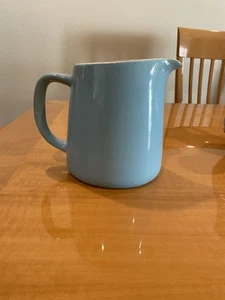 Vintage blau Keramik Krug Arabia of Finland🌷Tischplatte Dekor 7"🌷 - Bild 1 von 4