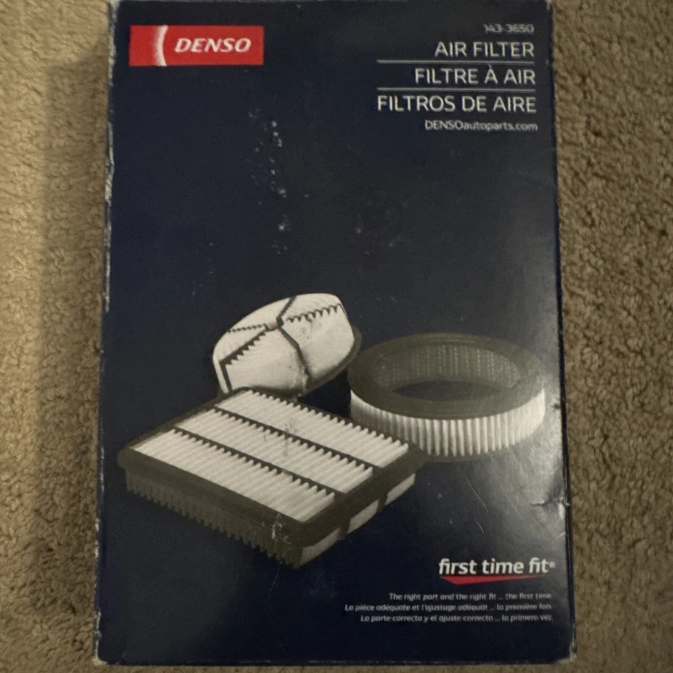 Filtro de aire Denso para Prius, Prius C, Prius Prime 143-3650 Foto 1 de 1