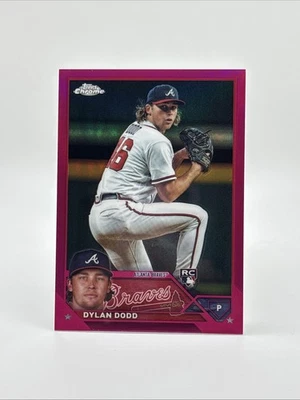 2023 Topps Chrome Update #USC210 Dylan Dodd Magenta #/399 - Image 1 of 2