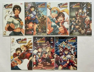 Street Fighter Legends SAKURA #1-3 A & B, #4b Lot Run Of 7 Udon Comics - Read - Bild 1 von 8