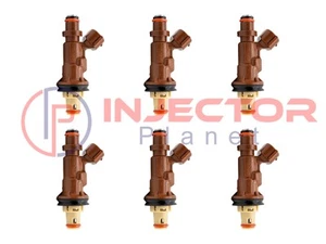 Set of 6 23250-62040 Toyota Fuel Injector 99-04 Tundra Tacoma 4Runner 3.4L V6 - Picture 1 of 5