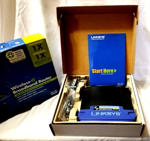 NEW IN Open BOX - Linksys Model WRT54G Wireless-G Broadband WiFi Router - Picture 1 of 11